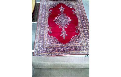 TEPPICH ORIENTALISCH ROT FLORAL VERZIERT