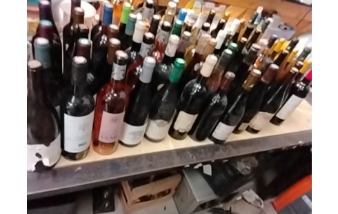 BOUTEILLE VIN ROUGE BLANC ROSÉ