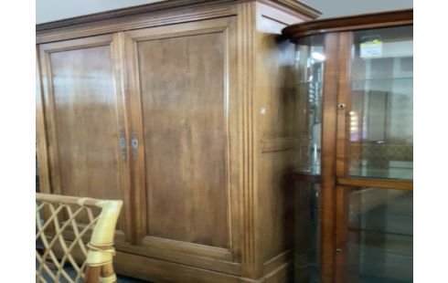 ARMOIRE 2 P ANCIENNE ( ÉTAGÈRES)