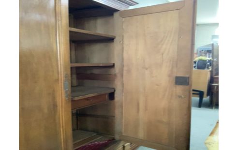 ARMOIRE 2 P ANCIENNE ( ÉTAGÈRES)