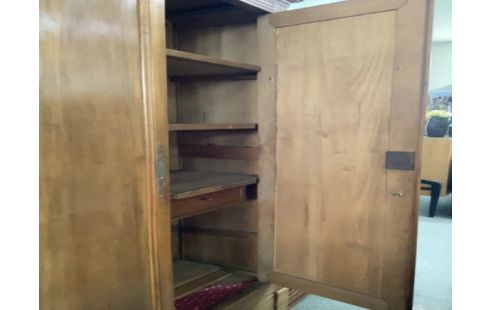 ARMOIRE 2 P ANCIENNE ( ÉTAGÈRES)