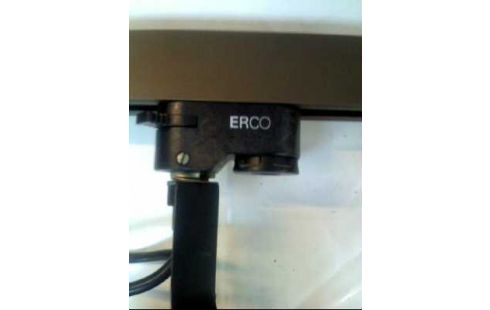 DECKENLEUCHTE <ERCO> STROMSCHIENE BRAUN 3-L