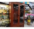 VITRINE BIBLIOTHEQUE STYLE BOIS