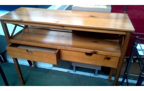 TABLE CONSOLE PIN 2 TIROIRS