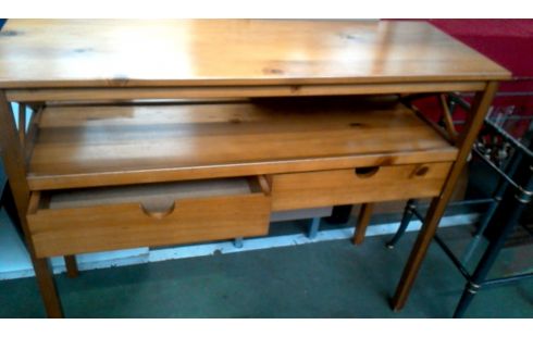 TABLE CONSOLE PIN 2 TIROIRS