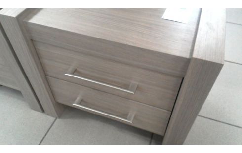 NACHTTISCH DAS STÜCK 2 SCHUBLADEN, , HOLZ LOOK