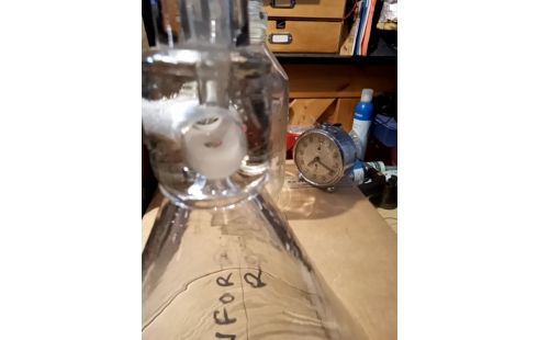 ENTONNOIR VERRE OUVERTURE ROBINET