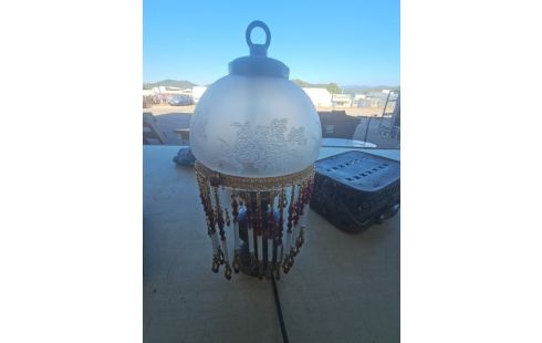 LAMPE DECO ST OPALINE