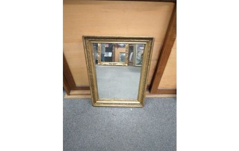 MIROIR CADRE DORE