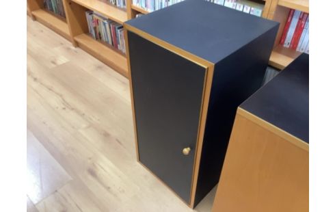 PLACARD 1 PORTE NOIR ET BOIS MODERNE