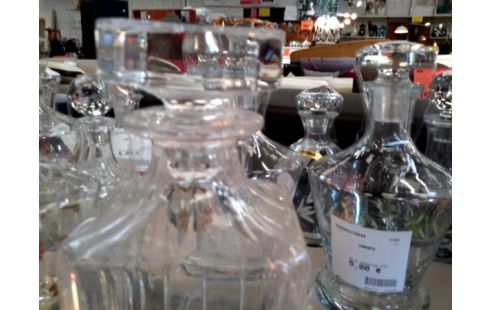 CARAFE A WHISKY CRISTAL DE LORRAINE