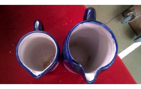 KRUIK LITRON OUD BLAUW