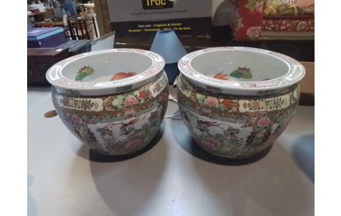 CACHE POT STYLE ASIATIQUE