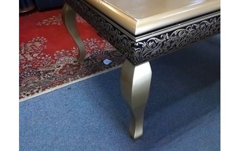TABLE BASSE DOREE MAROCAINE (QLQS ECLATS)