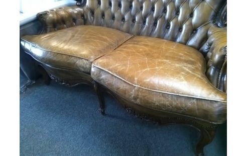CANAPE ANCIEN + 1 FAUTEUIL (EN L'ETAT)