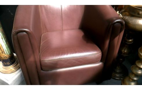 CLUBZETEL BRUIN LEDER