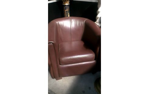 CLUBZETEL BRUIN LEDER
