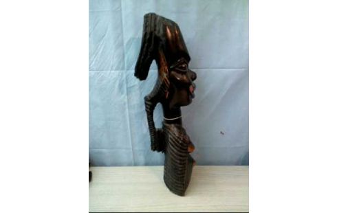 BÜSTE DAME EBENHOLZ AFRIKANSICH
