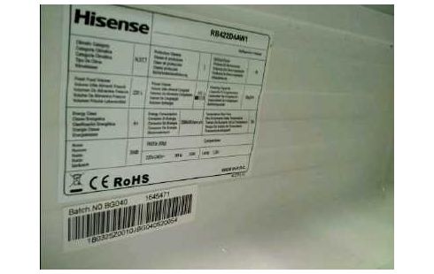 KOMBI-KÜHLSCHRANK <HISENSE> R422D4AW1
