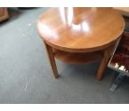 GUERIDON ROND BOIS RUSTIQUE