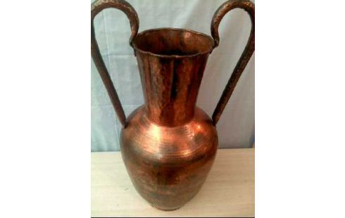 VASE KUPFERFARBEN