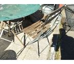 CHAISE PLIANTE DE JARDIN