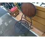 CHAISE PLIANTE BOIS METAL BOIS