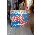 PLAQUE METAL VINTAGE