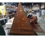 MEUBLE PYRAMIDE EN TECK 17T