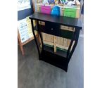 CONSOLE MODERNE NOIRE 1 TIROIR