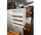 MEUBLE DE RANGEMENT 2 PORTES ETAGERES