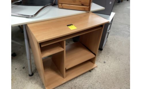 BUREAU BOIS PLATEAUX COULISSANTS
