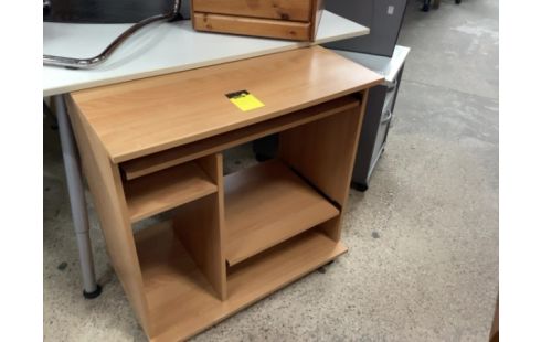 BUREAU BOIS PLATEAUX COULISSANTS