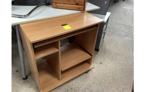 BUREAU BOIS PLATEAUX COULISSANTS