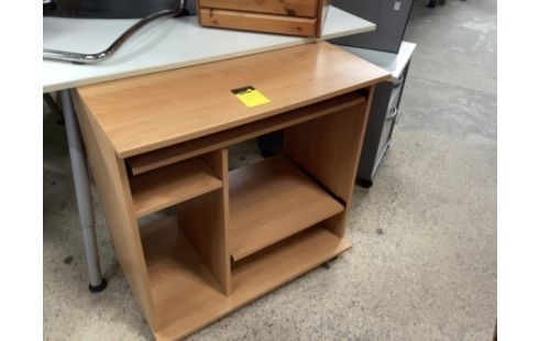 BUREAU BOIS PLATEAUX COULISSANTS