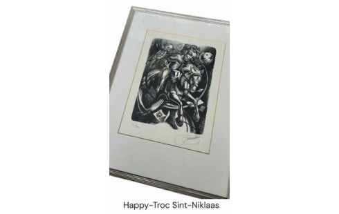 LITHOGRAPHIE ENFANT MET, , CHEVAL