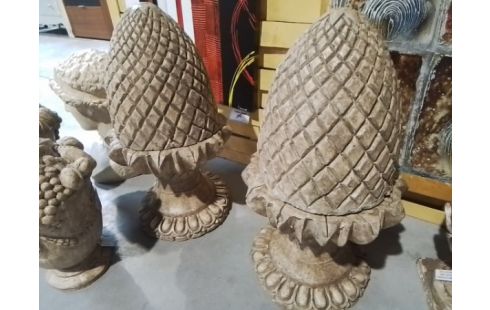 SCULPTURE POMME DE PIN TGM