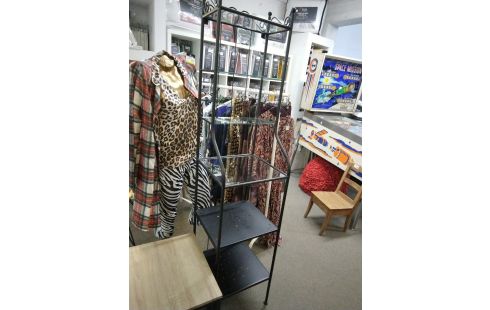 ETAGERE METAL ET VERRE