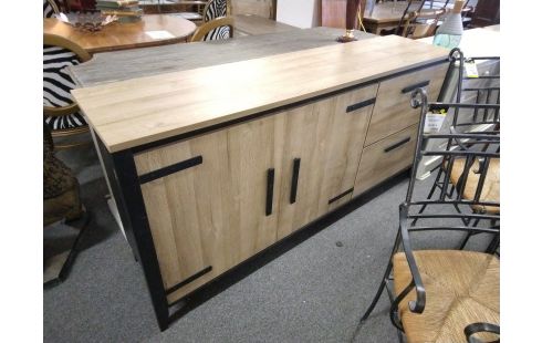 BUFFET BAS STYLE INDUSTRIEL