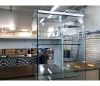 VITRINE 2P 4 ETAGERES