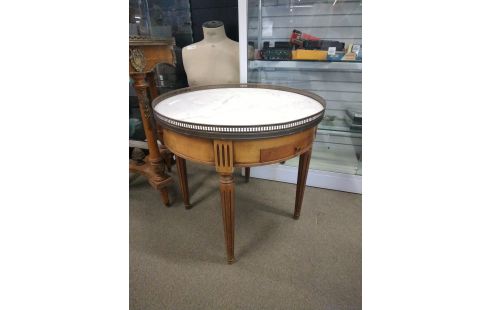 TABLE BOUILLOTTE MERISIER