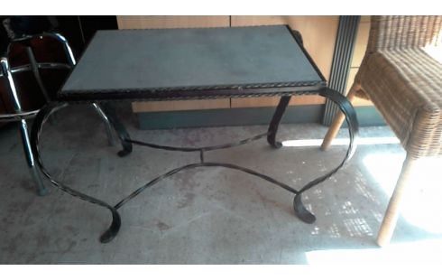 MESA BAJA HIERRO FORJA