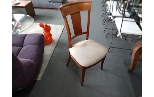 CHAISE LOT DE 6 RUSTIQUE