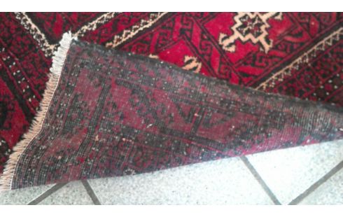 TAPIS PURE LAINE FAIT MAIN 206X121CM