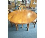 TABLE RONDE MERISIER 3 ALLONGES