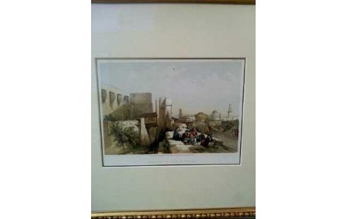 LITOGRAPHIE JERUSALEM <D. ROBERTS> I.R.