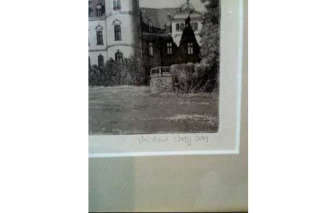 KUPFERSTICH SCHLOSS RALSWIEK <M. WOLFF>