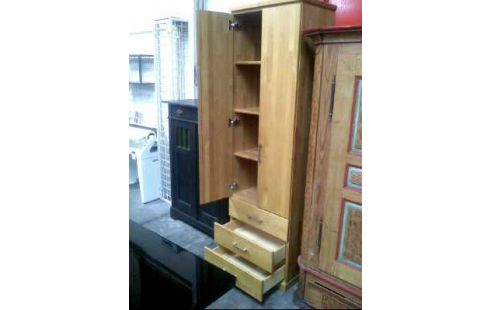 SCHRANK HOLZ BUCHE 2-TÜREN 3-SCHUBL.