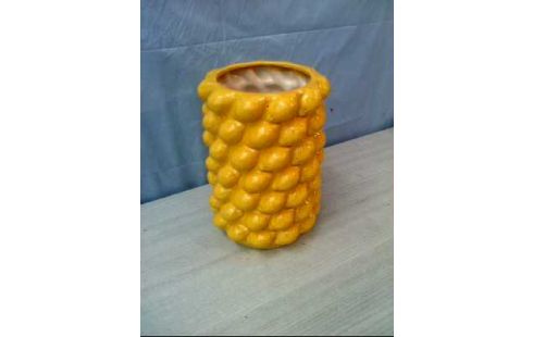 VASE KERAMIK GELB
