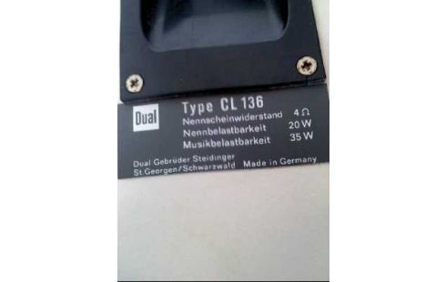 LAUTSPRECHERSET <DUAL> TYPE CL136 HOLZOPTIK